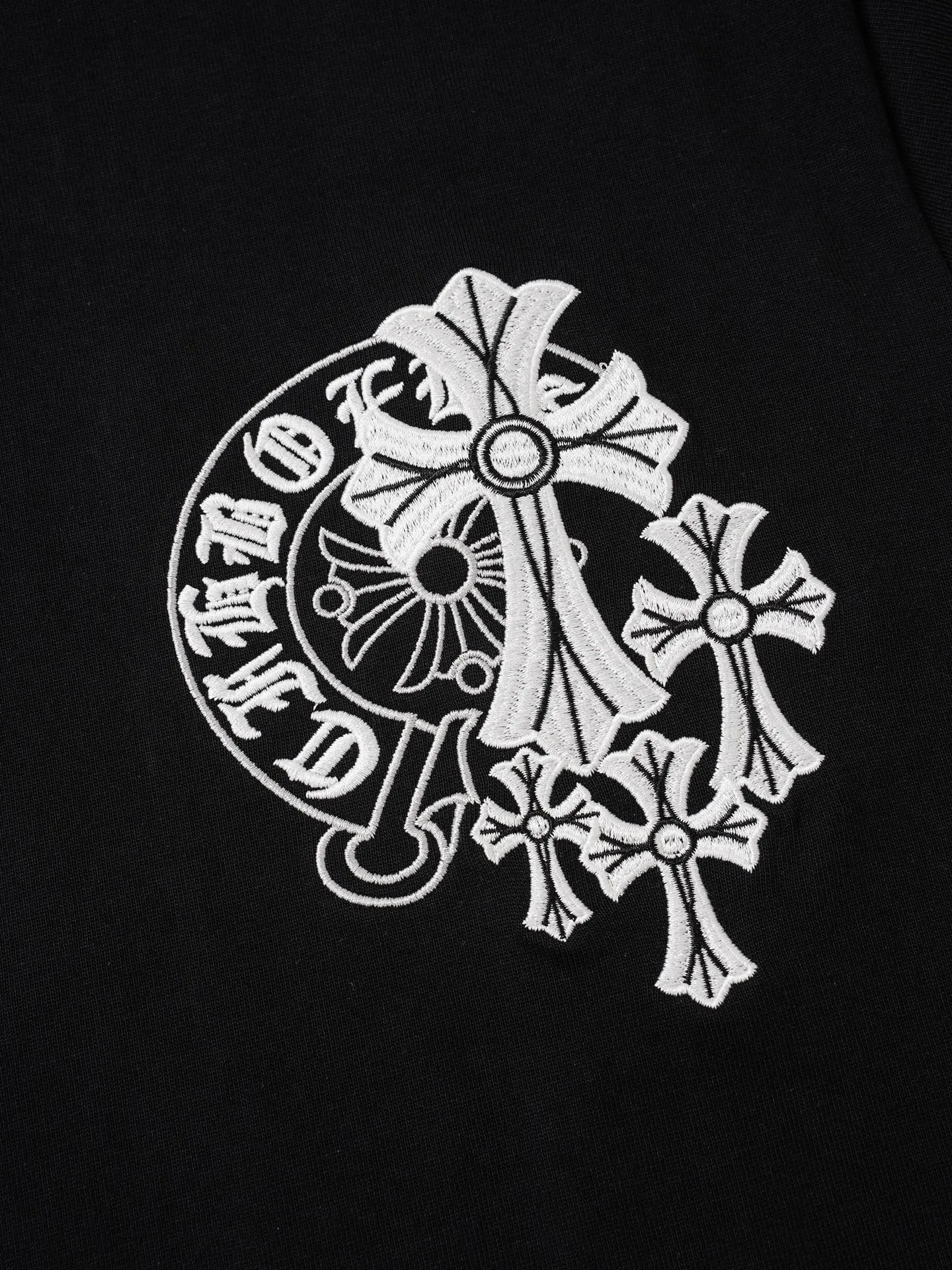 Chrome Hearts 26ss New Arrival T Quality ！ ， ， 。 ， CH ， 。 ， ， Same Style， ， 。 Size：S—XL ：Black White